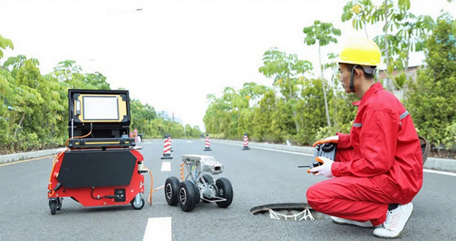 管道检测机器人租赁服务助力环保企业高效完成管网排查项目