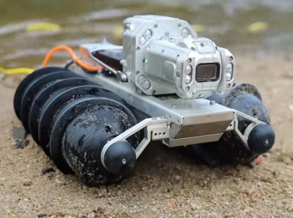 水陆无界，声纳赋能：水陆两栖机器人重新定义管网检测